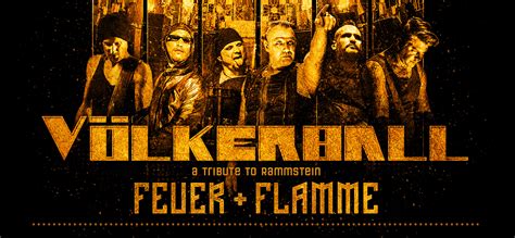 V Lkerball A Tribute To Rammstein Feuer Flamme Tour Darkstars