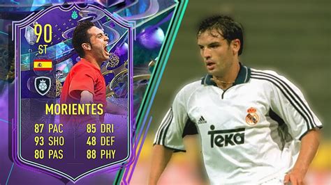 91 FANTASY FUT HEROES MORIENTES PLAYER REVIEW FIFA 23 YouTube