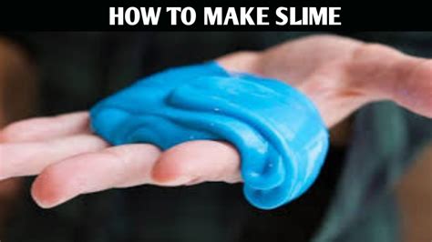 How To Make Slime Borax And Glue Foody Friends Youtube