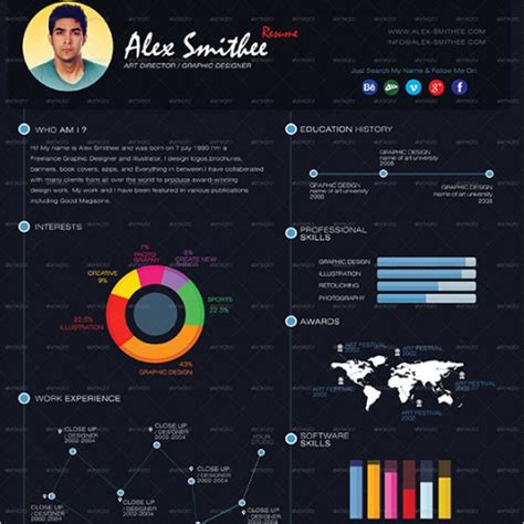 18+ Word Infographic Resume Templates Free PDF, PPT Formats