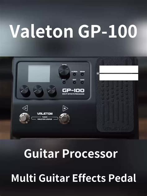 Valeton Gp Gp Gp Digital Electric Guitar Effect Pedal Multi