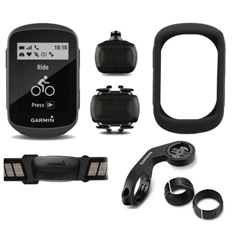 Ciclocomputador Gps Garmin Edge 130 Bundle Preto C Sensores Em