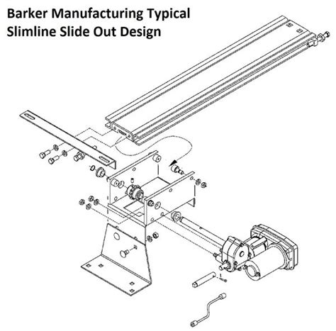 Barker Slide Out Powerhead Drive Assembly Pdxrvwholesale