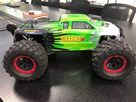 Xtc Rc Super Monster Truck Sharks Km H S Brushless Wd Rtr X Li