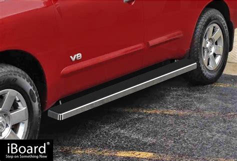 Polished Stainless Steel 5 IBoard Side Bar Fit 04 16 Nissan Armada EBay