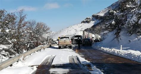 Reportan Nevadas En 12 Municipios De Chihuahua Cierran Carreteras