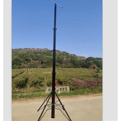 Buy Wholesale China M Hand Winch Up Telescopic Mast Antenna Mast