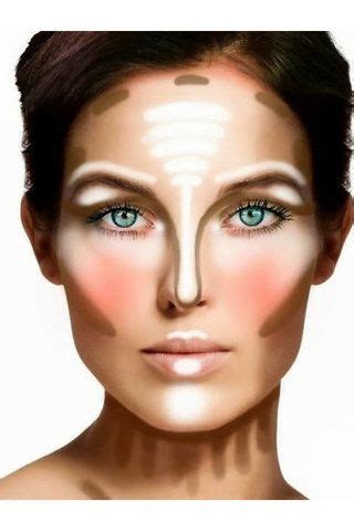 How To Contour And Highlight Your Face With Makeup Face Contouring