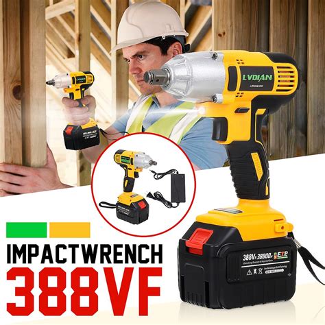 Buy Vf Nm Cordless Impact Wrench Li Ion Cordless Driver