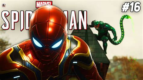 Marvels Spider Man Ps4 Hindi Walkthrough Gameplay16 Spider Man Vs Scorpion Fight Youtube