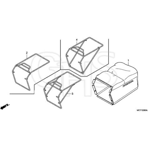 Honda Hrx426c Qxe Matf 1030001 Grass Bag Diagram Ghs