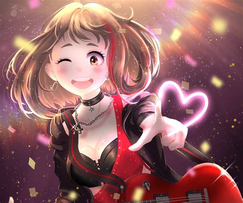 Download Ochaco Uraraka As Ran Mitake Wallpaper