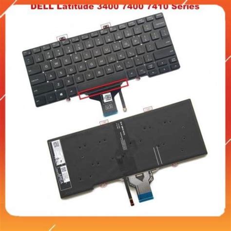 Dell Latitude 3400 5400 5401 5402 5410 7400 7410 Laptop Keyboard No