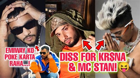 Diss For Mc Stan Kr Na Nasty Ninja Live About Raftaar Kr Na Emiway