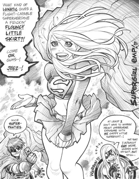 Empowered S Supergirl Cosplay Comic Art Supergirl Cosplay Comic