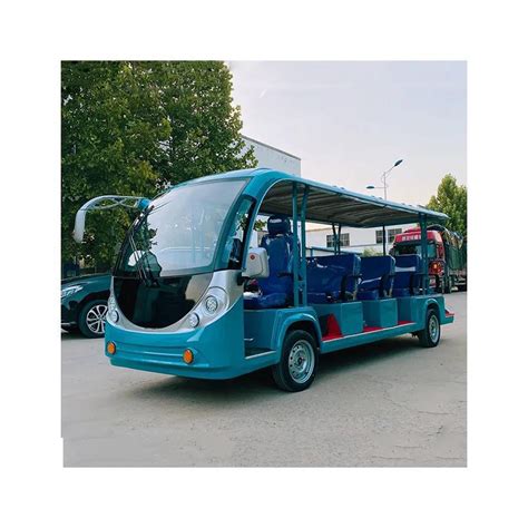 Sightseeing Bus Auto 14 Seats Electric Sightseeing Car Shuttle Bus