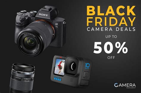 Black Friday Camera Deals (Big Savings Up to 50%): Sony, Canon, Nikon, Panasonic