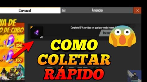 COMO PEGAR OS FRAGMENTOS DO CUBO MÁGICO RÁPIDO Free Fire YouTube