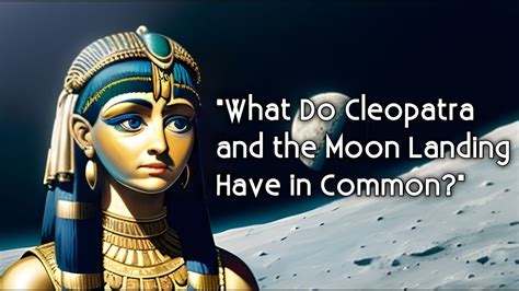 Time Travel From Cleopatra To The Moon Landing Youtube