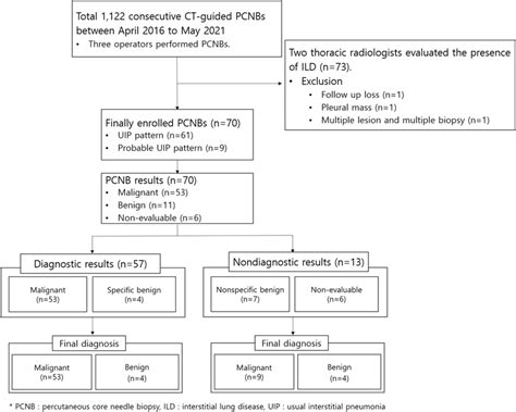 Patient Flow Diagram And Pathology Results Of Percutaneous Core Needle Download Scientific