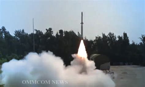 Maiden Flight Test Of Phase Ii Ballistic Missile Defence Interceptor