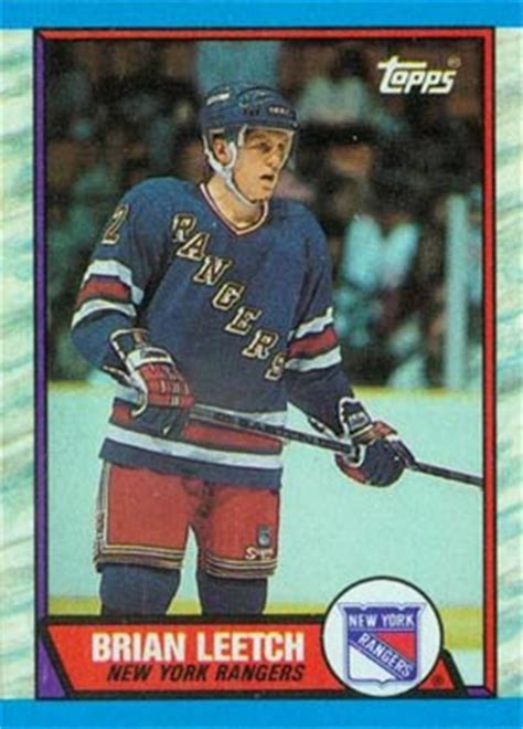 1989 Topps Brian Leetch #136 Hockey - VCP Price Guide