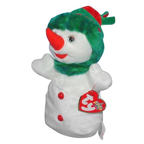 Ty Beanie Baby Snowgirl The Snowgirl Stuffed Animal Mwmt