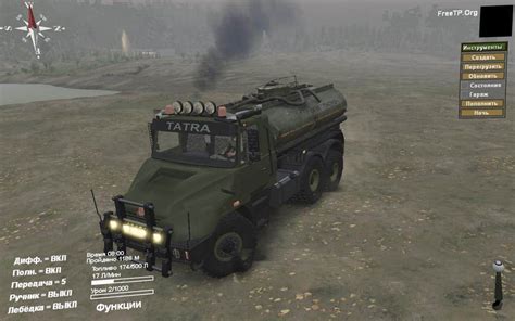 Tatra Mod Truck V Mudrunner Snowrunner Spintires