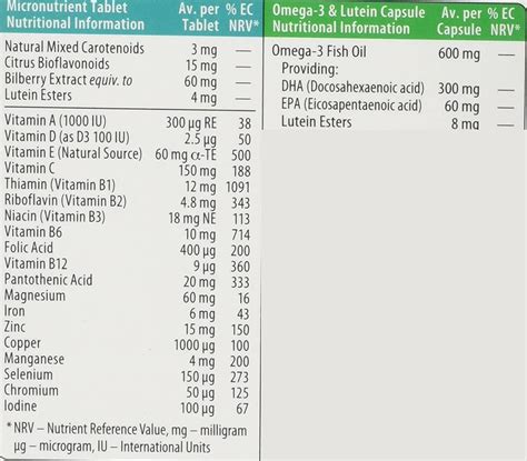 Vitabiotics Visionace Plus Omega Dual Pack Normal Vision