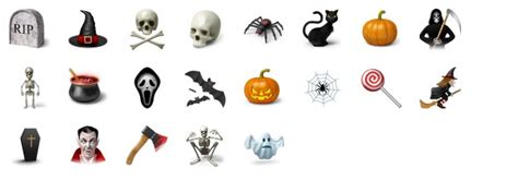 Desktop Halloween icons | free icon packs | UI Download