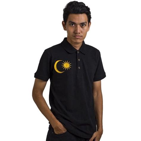 Polo Shirt MALAYSIA BULAN BINTANG SARC Menswear Shopee Malaysia