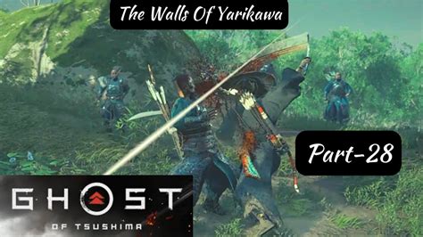 Ghost Of Tsushima Act Part The Walls Of Yarikawa Gameplay