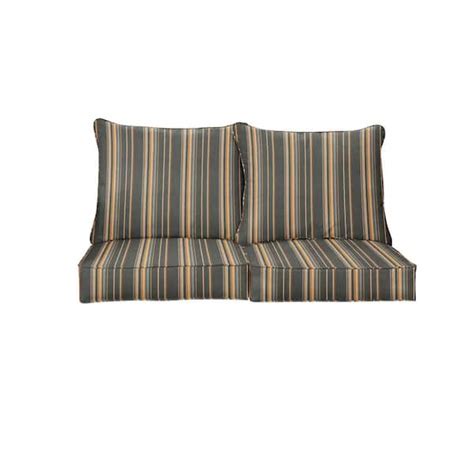 SORRA HOME 27 In X 23 In Sunbrella Stanton Greystone Deep Seating