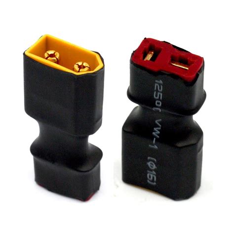 Male XT60 To Female Deans T Plug Connector Adapter No Wires MyFPV