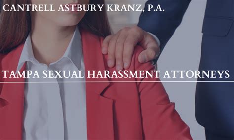 Tampa Sexual Harassment Attorney We Can Help