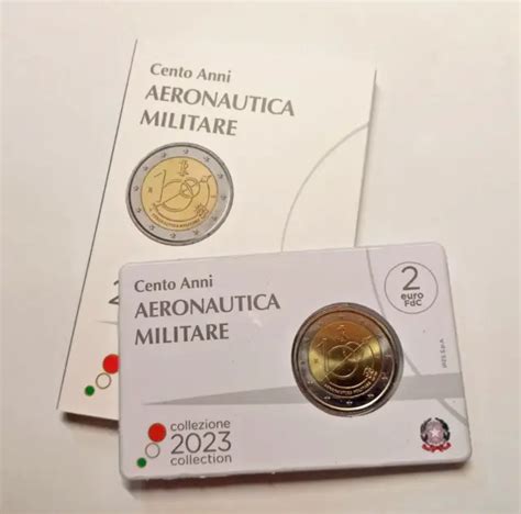 Euro Italia Coincard Cento Anni Dell Aeronautica Militare Eur