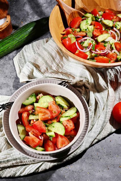 Tomaten Gurken Salat Instakoch De