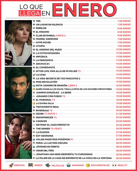 Lista De Estrenos Netflix Enero 2022 Vialidadxalapa Periodismo Sin Límites