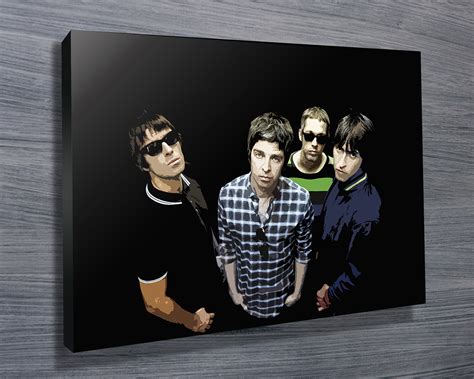 Oasis Pop Art Ii Canvas Prints Australia