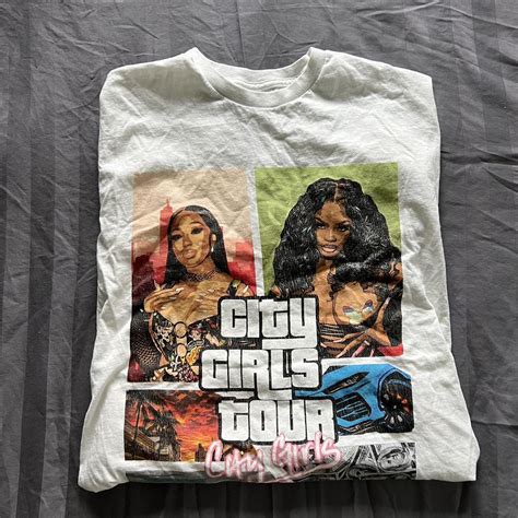 City Girls Tour Shirt Super cool graphic, only one... - Depop