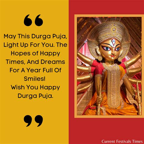 Beautiful Durga Puja Wishes Images Quotes Status