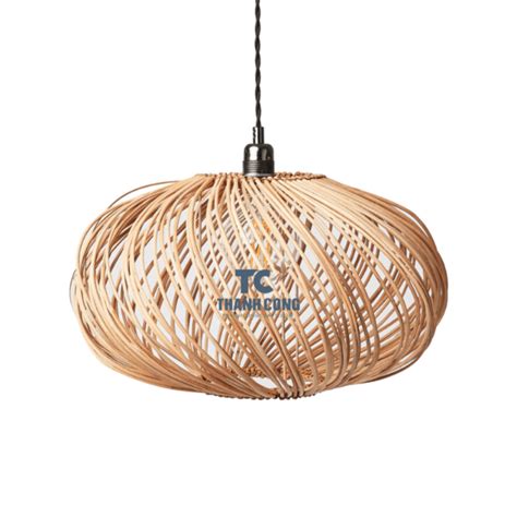 Natural Rattan Pendant Lamp Shade Thanh Cong Handicraft Export Co Ltd