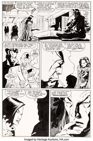 Marc Silvestri And Dan Green Wolverine Story Page Original Art