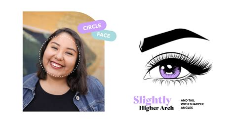 Find the Best Eyebrow Shape for Round Face - Lilac St.