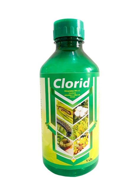 Clorid Chlorpyrifos 20 Ec Insecticide Bottle At Rs 300litre In Rajkot