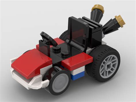 Lego Moc Mario Kart Standard Minifig Size By Guymag Rebrickable