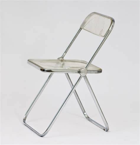 Vintage Plia Chair By Giancarlo Piretti For Castelli 1960s Design