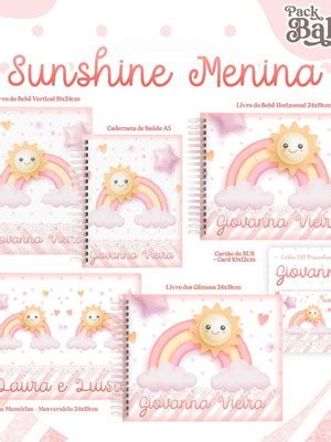 Caderno Digital Sunshine Compre Produtos Personalizados No Elo