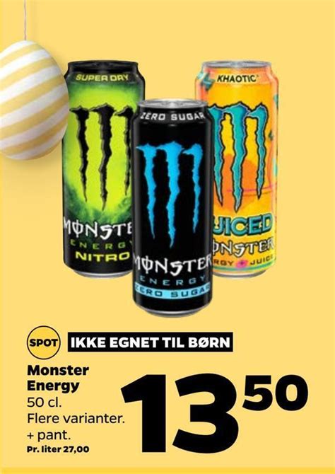 Monster Energy Tilbud Hos Netto