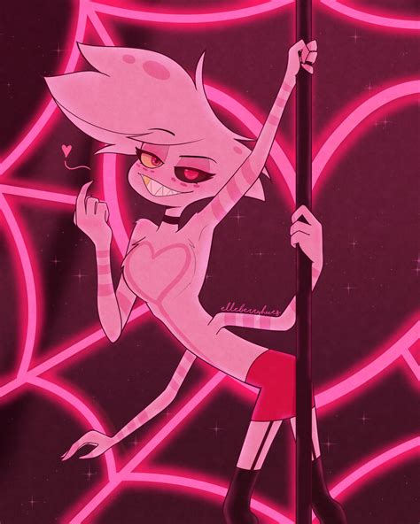 Angel Dust Hazbin Hotel Image By Elleberryhues Zerochan